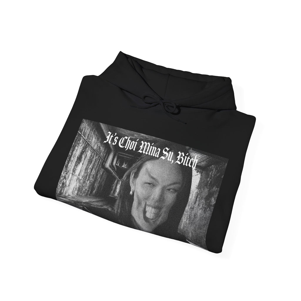 "It's Choi Mina Su Bitch" Unisex Heavy Blend™ Hooded Sweatshirt