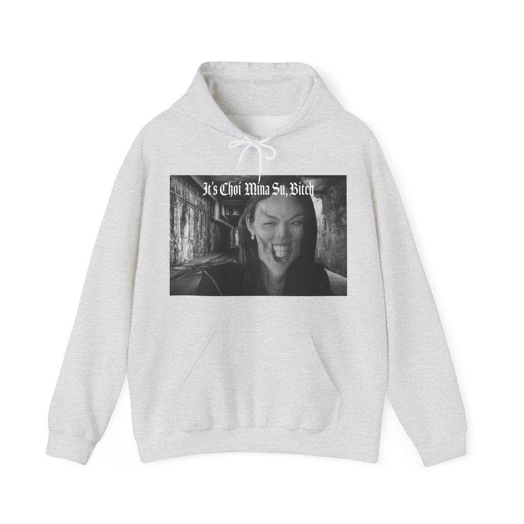 "It's Choi Mina Su Bitch" Unisex Heavy Blend™ Hooded Sweatshirt