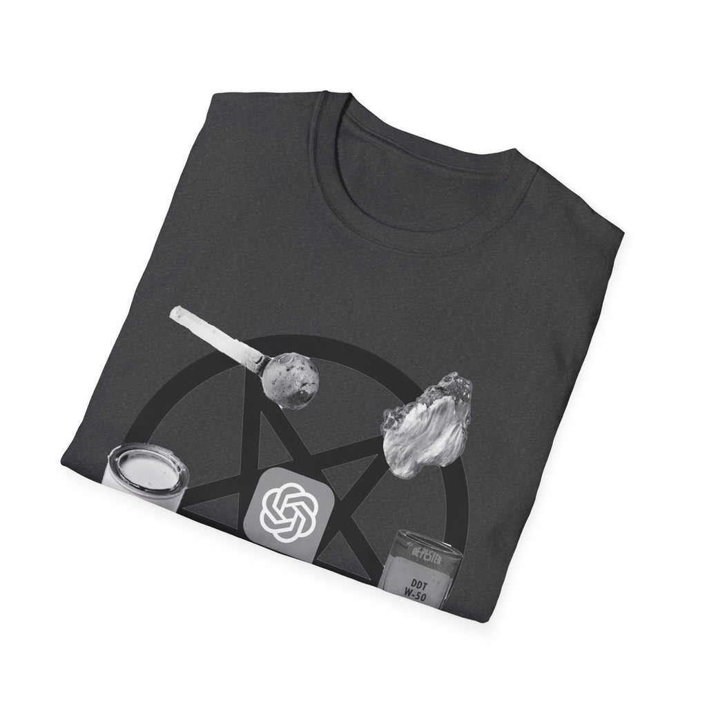 ChatGPT's Effects on the Human Soul Unisex Softstyle T-Shirt