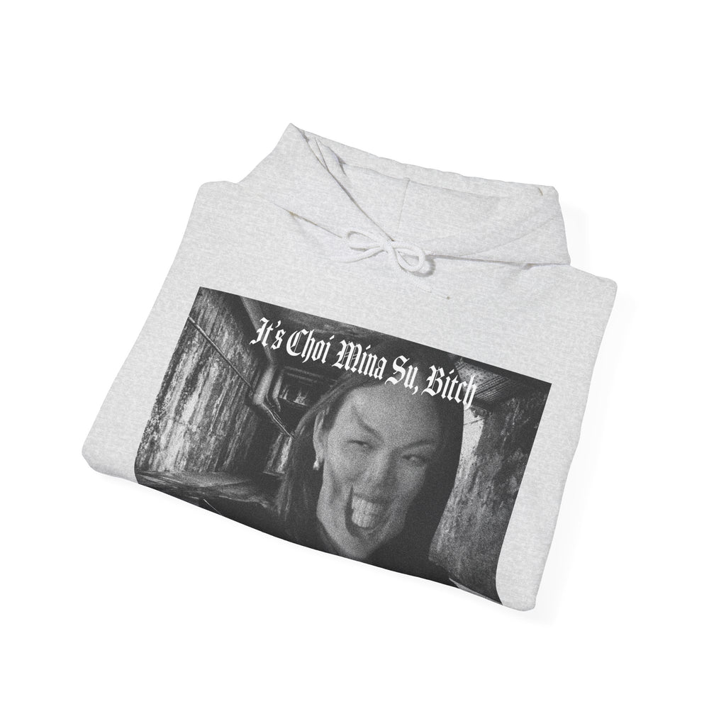 "It's Choi Mina Su Bitch" Unisex Heavy Blend™ Hooded Sweatshirt