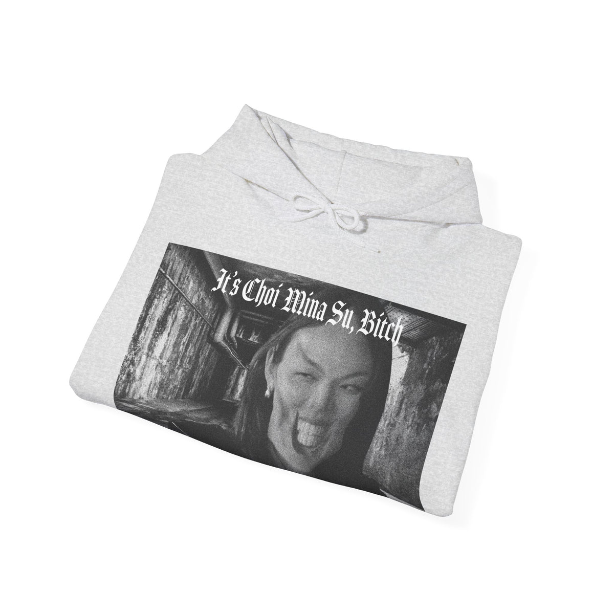 "It's Choi Mina Su Bitch" Unisex Heavy Blend™ Hooded Sweatshirt