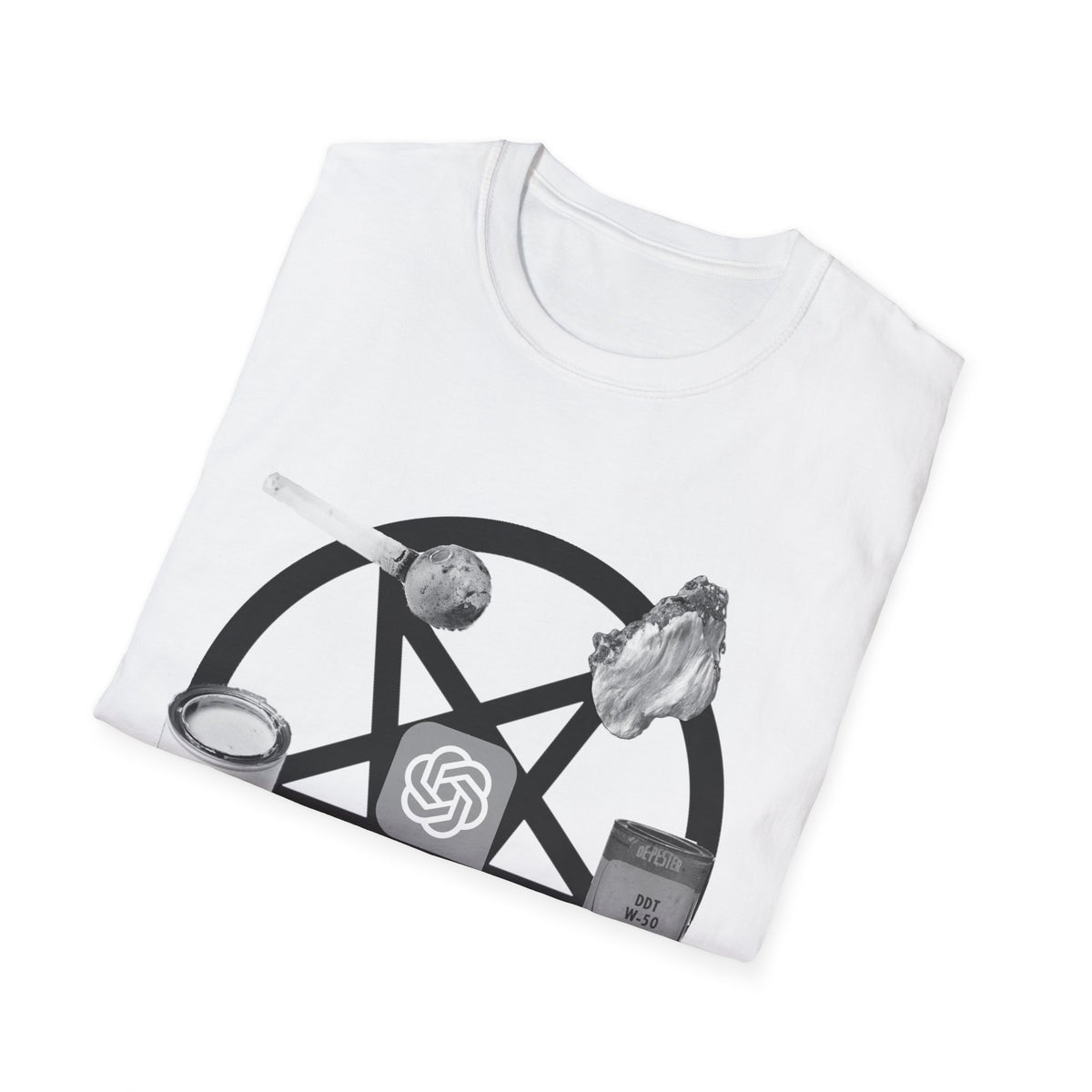ChatGPT's Effects on the Human Soul Unisex Softstyle T-Shirt