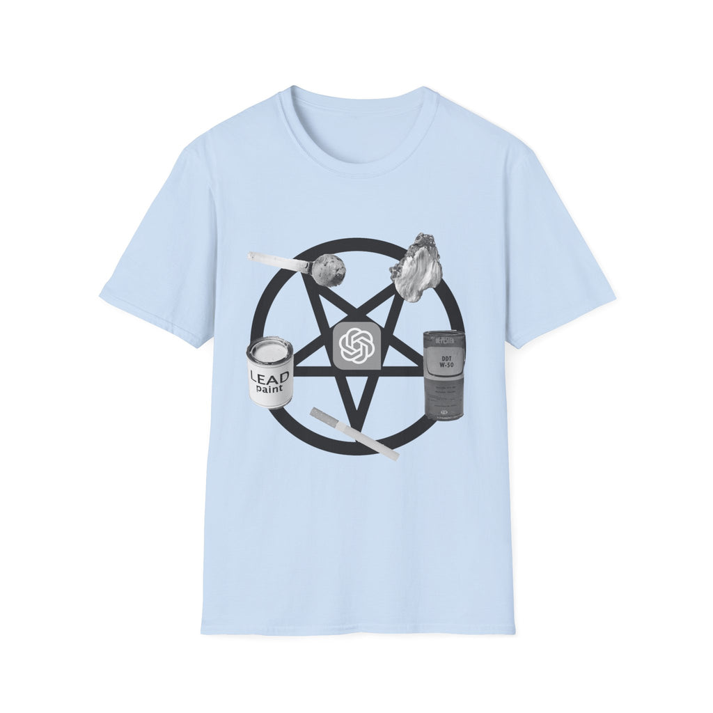 ChatGPT's Effects on the Human Soul Unisex Softstyle T-Shirt