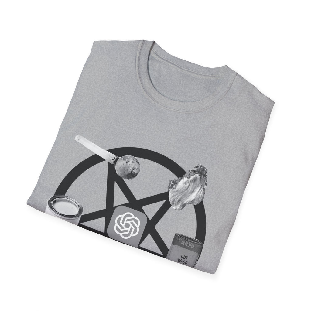 ChatGPT's Effects on the Human Soul Unisex Softstyle T-Shirt