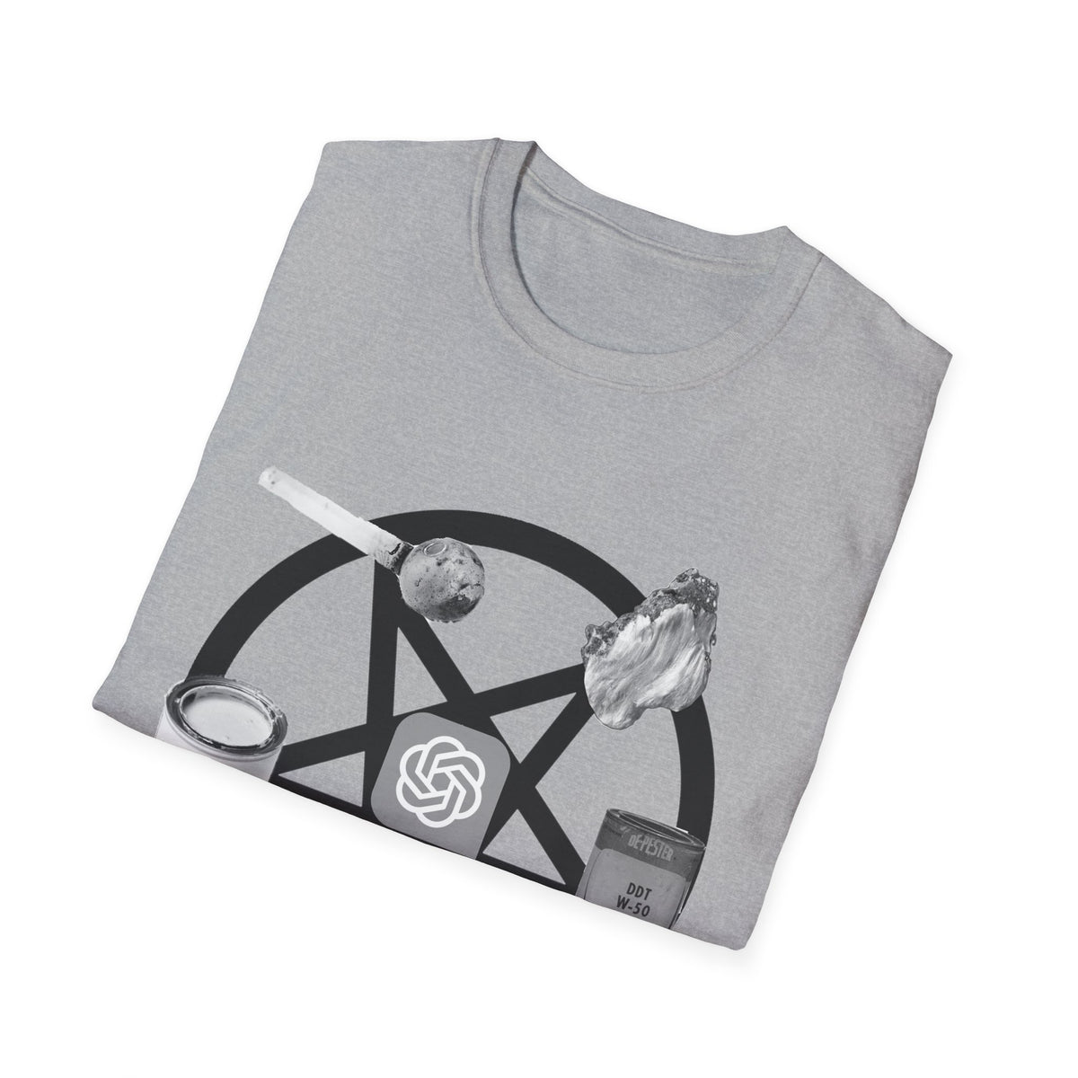 ChatGPT's Effects on the Human Soul Unisex Softstyle T-Shirt