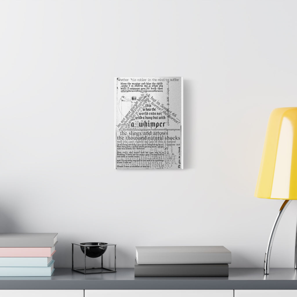"Slings and Arrows" Print; Matte Canvas, Stretched, 1.25"
