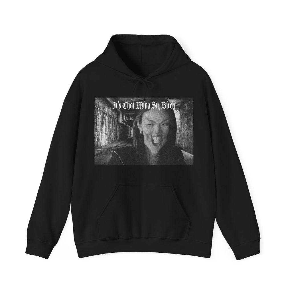 "It's Choi Mina Su Bitch" Unisex Heavy Blend™ Hooded Sweatshirt
