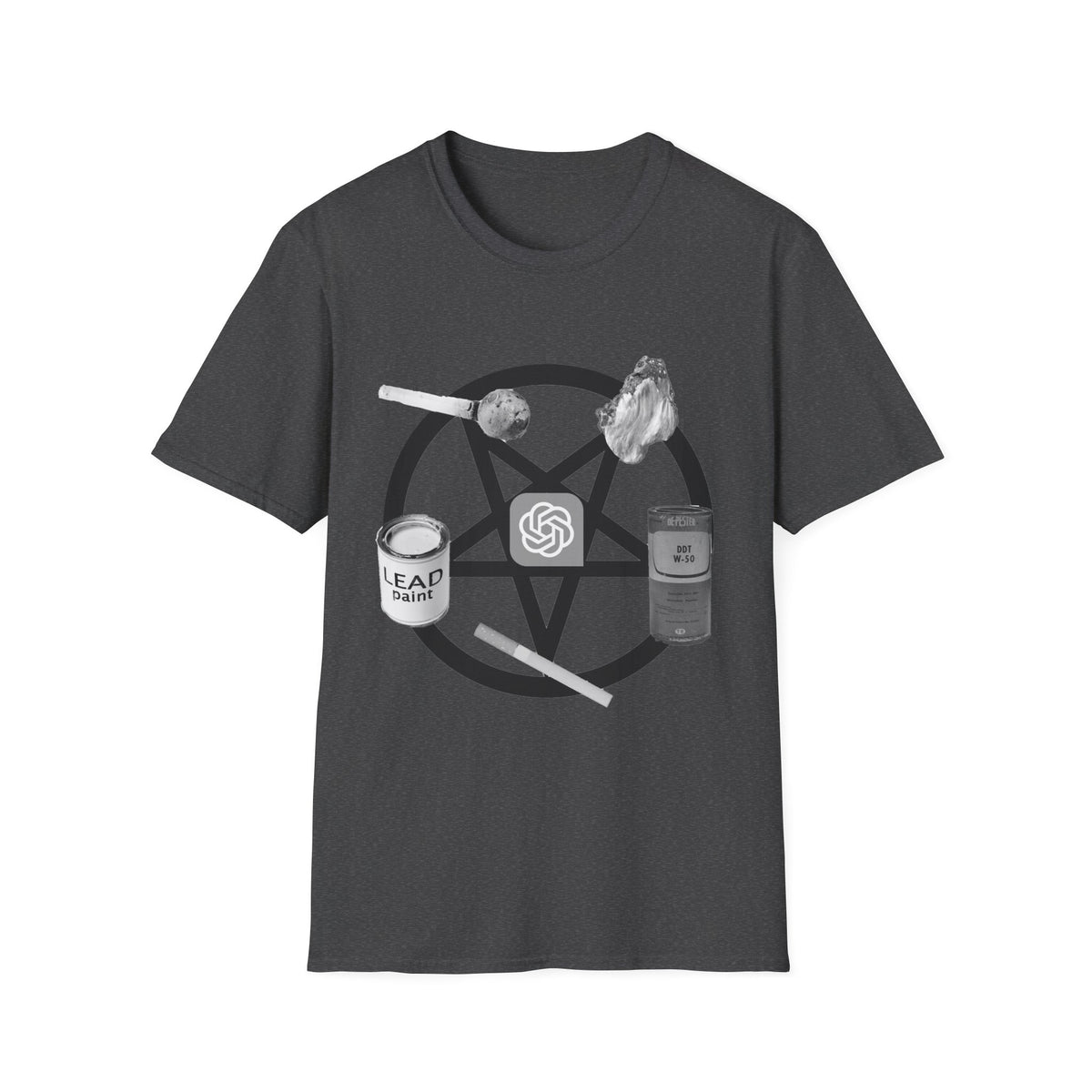 ChatGPT's Effects on the Human Soul Unisex Softstyle T-Shirt